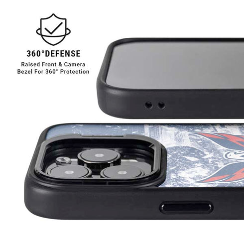 NHL Washington Capitals Frozen iPhone 16 Pro Kickstand Case